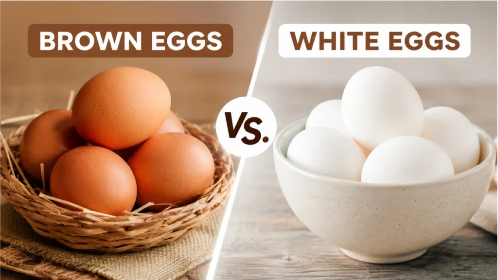 Brown Eggs vs. White Eggs